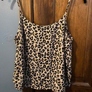 H&M Cheetah Print Tank Top
